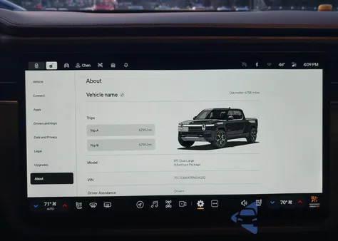 2024 Rivian R1T Adventure Dual Motor Large Pack/Adventure Dual Motor Perf Large Pack from USA, damaged, VIN 7FCTGBAA7RN034202